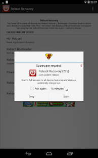 Reboot recovery(root) Screenshots 1