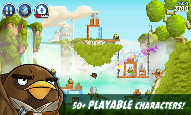    Angry Birds Star Wars II Free- screenshot  