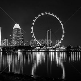 The Ring by Michael Pua - Black & White Buildings & Architecture