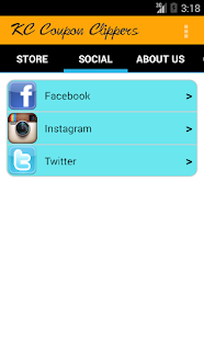 KC Coupon Clippers App Screenshots 1