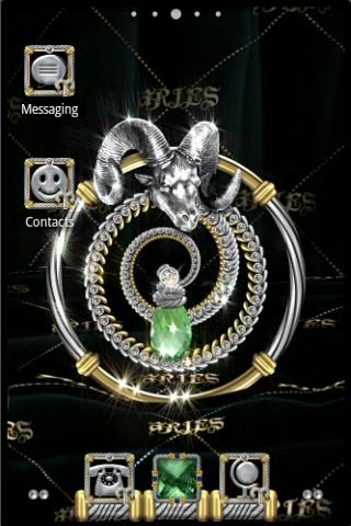 Zodiac ADWTheme Jewelled Aries