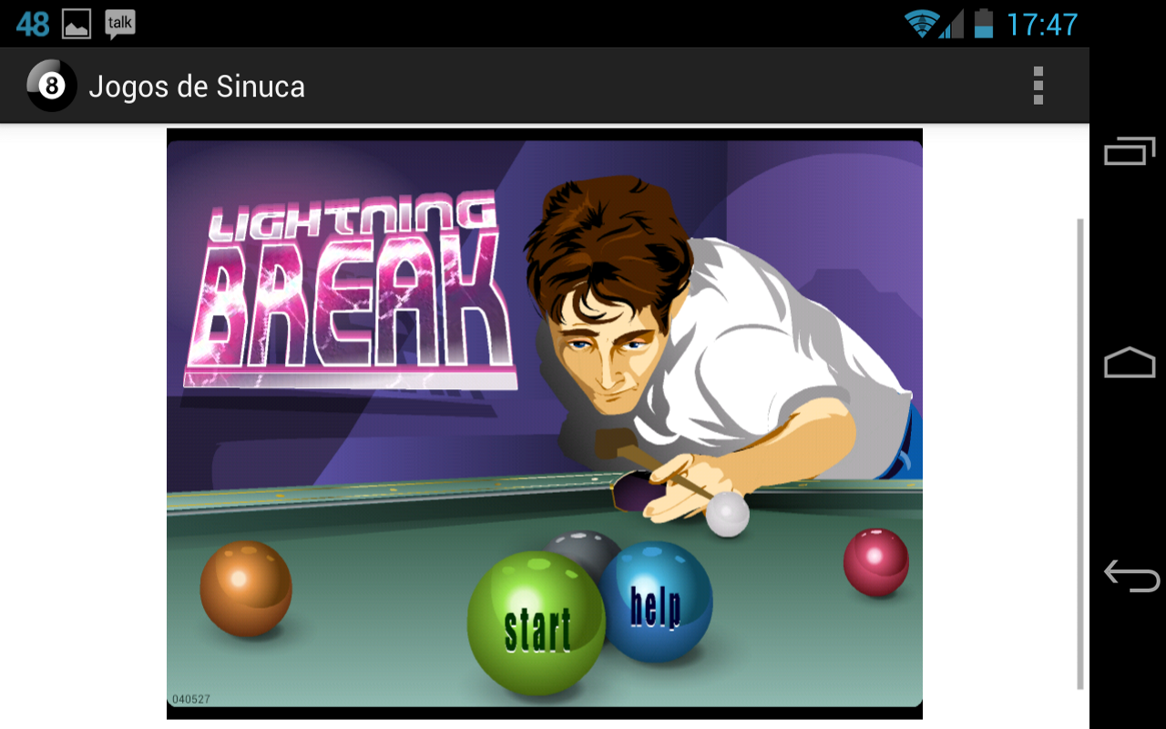 Jogos de Sinuca - screenshot