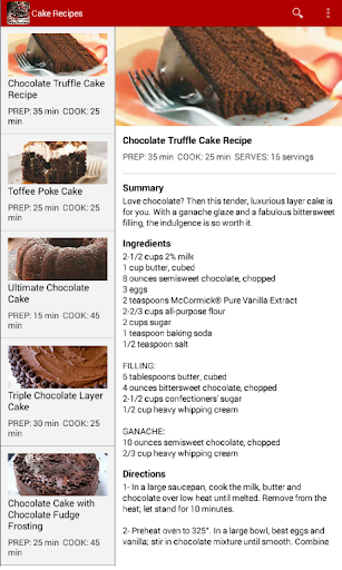 【免費健康App】Cake Recipes-APP點子