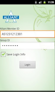 Alliant Mobile ID Card - náhled