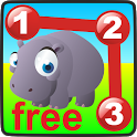 Connect the dots: Animals icon