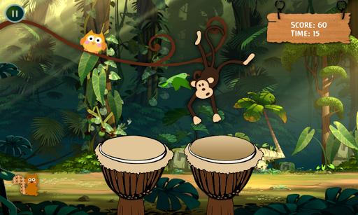Kids Drums Monkey Dance