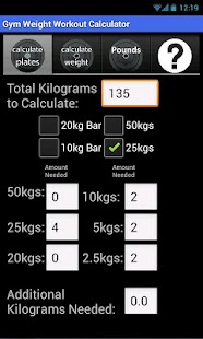 Free Download Barbell Weights Calculator APK for PC