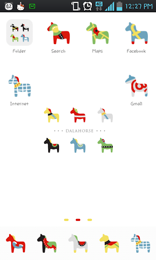 Dalahorse Pattern go launcher