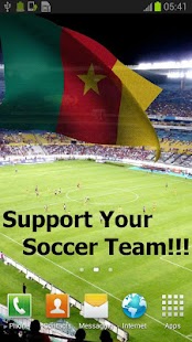 Android application 3D Cameroon Flag + screenshot