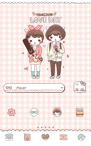 Yangsooni love day Dodol Theme