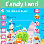 Cover Image of Download GO SMS Candy Land Theme 1.6 APK
