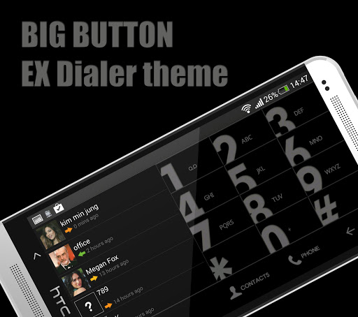 【免費工具App】블랙 빅버튼 EX 다이얼패드-APP點子