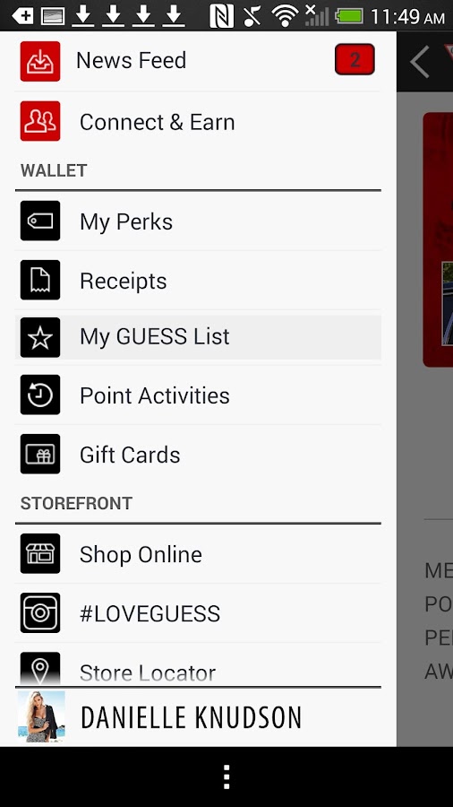 guess connect app android