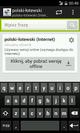 Polsko-Łotewski słownik