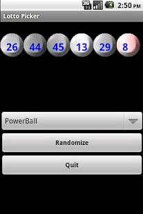 Lotto Number Picker Screenshots 0