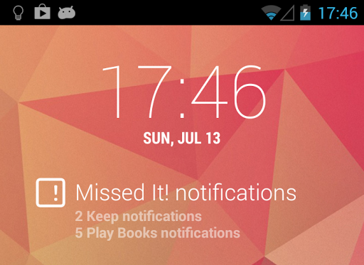 DashClock - Missed It plugin