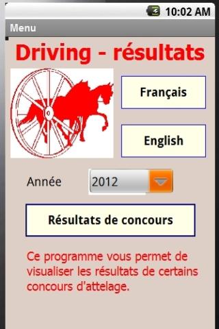 Driving Results 2013