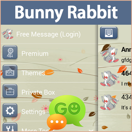 GO SMS Proのバニーウサギ 娛樂 App LOGO-APP開箱王