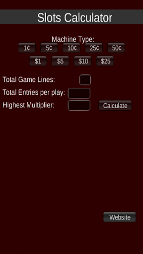 Slots Calculator