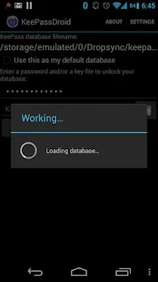KeePassDroid - screenshot thumbnail