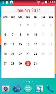 download Month Calendar Widget free