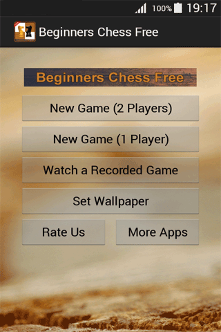 Beginners Chess Free