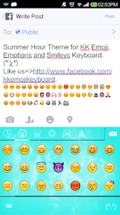 Summer Hour - Emoji Keyboard