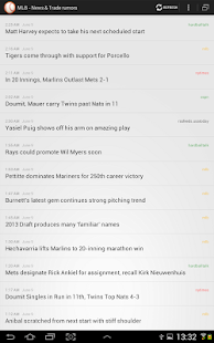 BaseBall - News & Trade rumors Screenshots 3