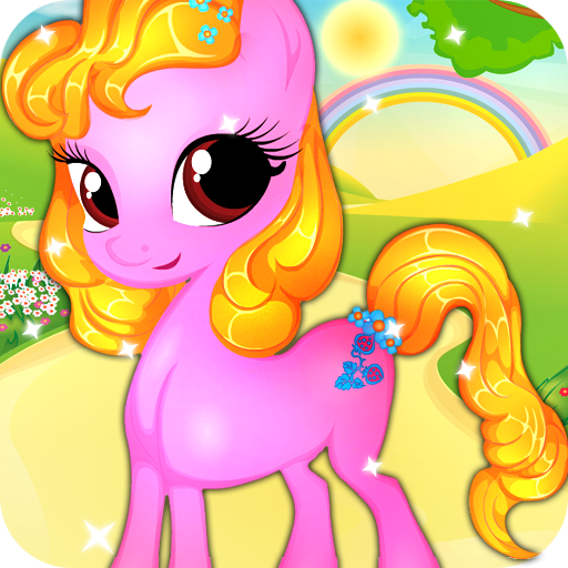 The pony take a shower LOGO-APP點子