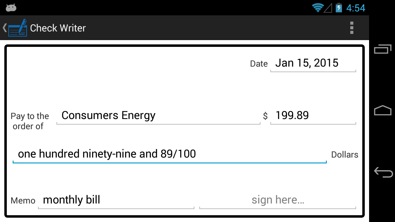 Check Writer Android Apps on Google Play