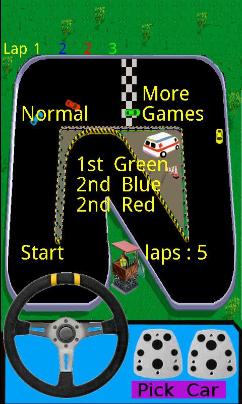 Android application Nano Racers Pro screenshort