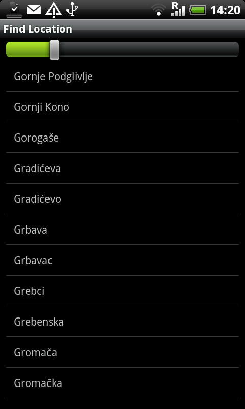 Dubrovnik Street Map Screen 2