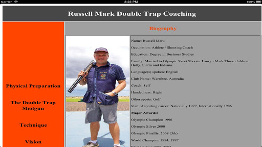 【免費運動App】Russell Mark Double Trap Coach-APP點子