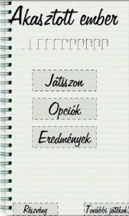 Akasztott ember - Magyar játék Screenshots 0