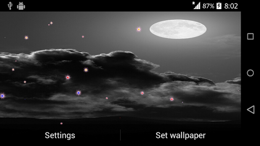 【免費生產應用App】Moonlight Live Wallpaper-APP點子