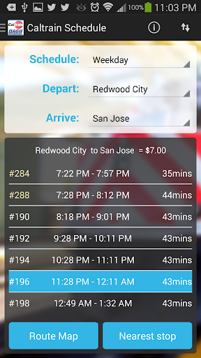 Caltrain DASH