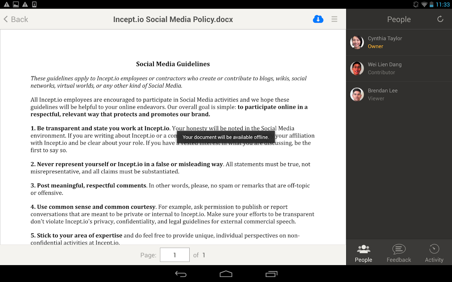 Amazon WorkDocs Android Apps on Google Play