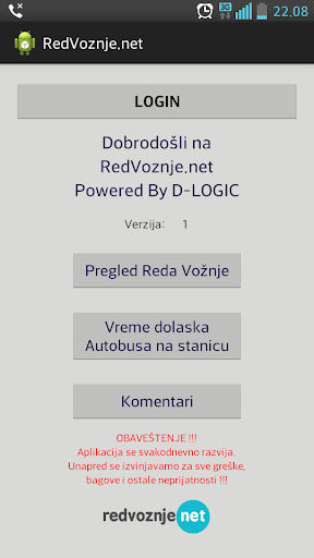 Red Voznje BusLogic