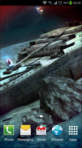 Titanic 3D Free live wallpaper