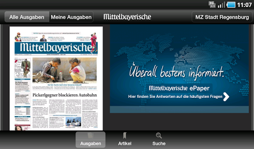 【免費新聞App】Mittelbayerische ePaper-APP點子