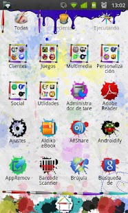 How to download GO Launcher EX Paint Theme 1 unlimited apk for laptop