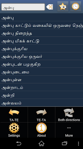 Tamil Telugu dictionary