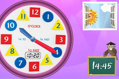 Clock Time for Kids by AppQuiz poster 2