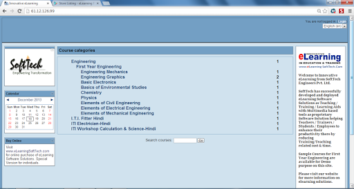 eLearning First Year Engg