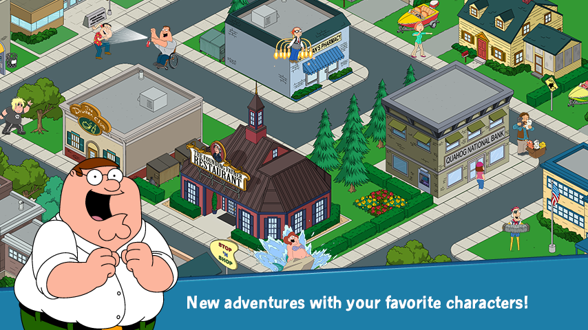    Family Guy The Quest for Stuff- screenshot  
