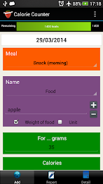 Calorie Counter Simple PRO poster 2