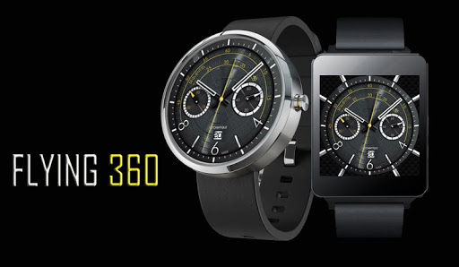 Flying 360-Watch Face Moto 360