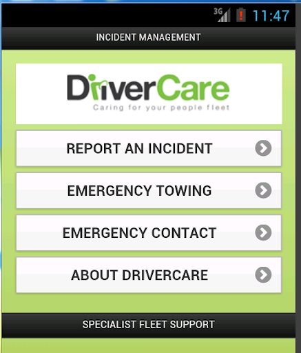 【免費商業App】DriverCare Crash Assistant-APP點子