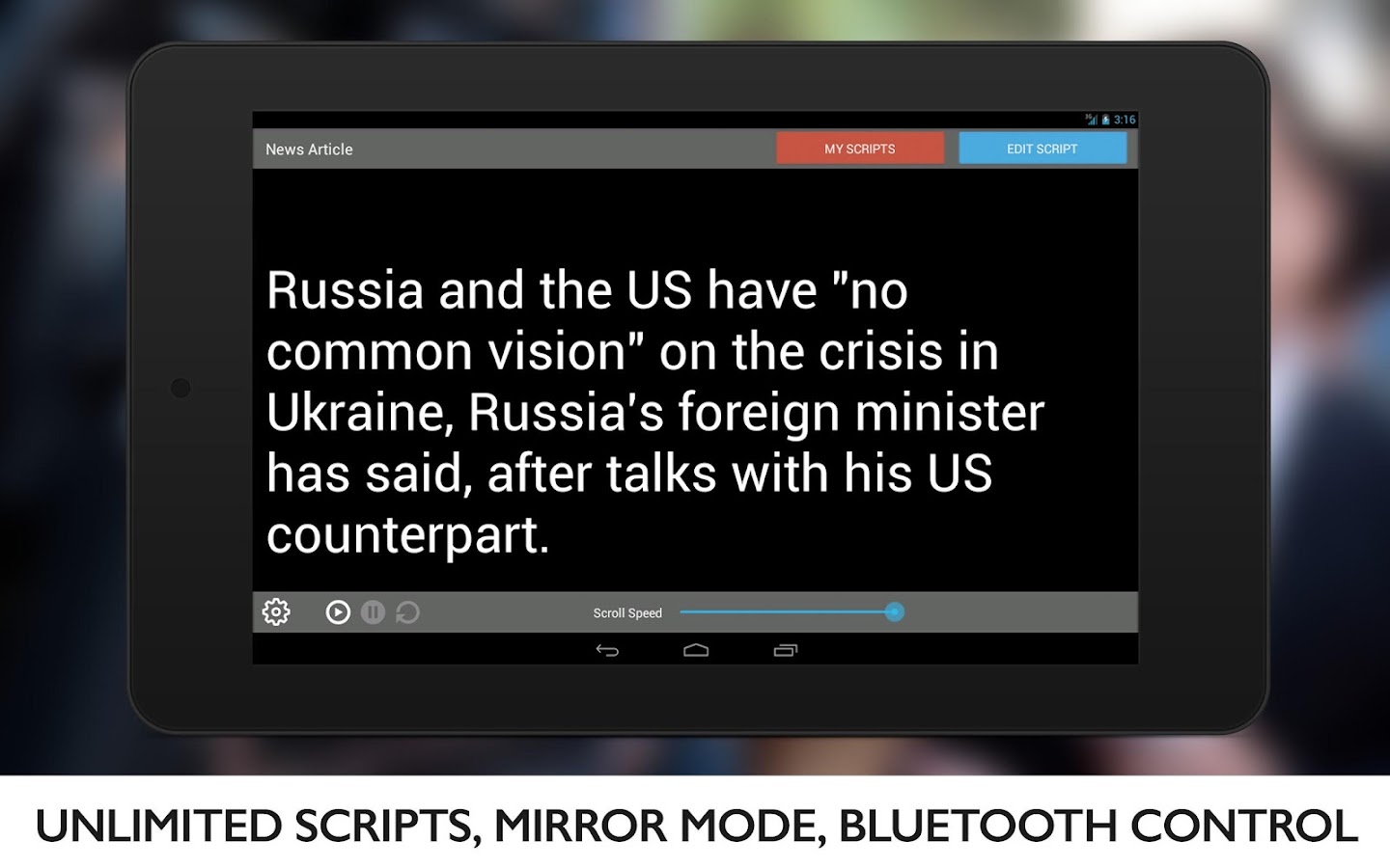 Teleprompter Pro download free for windows 8 32bit last version truegup