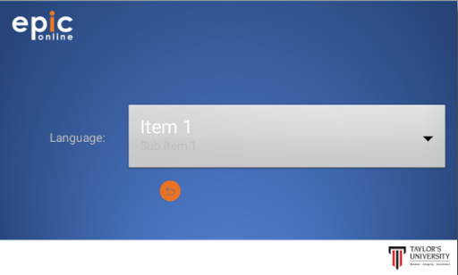Language item